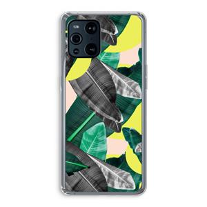 CaseCompany Fantasie jungle: Oppo Find X3 Transparant Hoesje