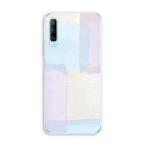 CaseCompany Square pastel: Huawei P Smart Pro Transparant Hoesje