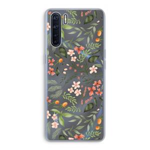 CaseCompany Sweet little flowers: Oppo A91 Transparant Hoesje