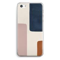 CaseCompany Geo #5: iPhone 5 / 5S / SE Transparant Hoesje