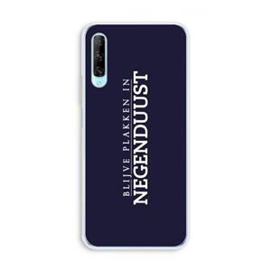 CaseCompany Blijve plakken in Negenduust: Huawei P Smart Pro Transparant Hoesje