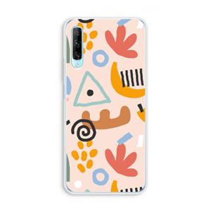 CaseCompany Abstract: Huawei P Smart Pro Transparant Hoesje
