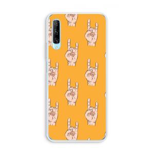CaseCompany Rock: Huawei P Smart Pro Transparant Hoesje
