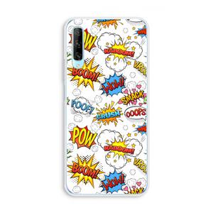 CaseCompany Pow Smack: Huawei P Smart Pro Transparant Hoesje
