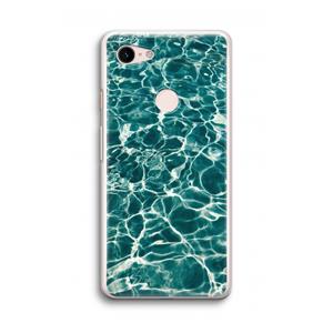 CaseCompany Weerkaatsing water: Google Pixel 3 Transparant Hoesje