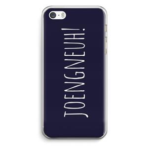 CaseCompany Joengneuh!: iPhone 5 / 5S / SE Transparant Hoesje