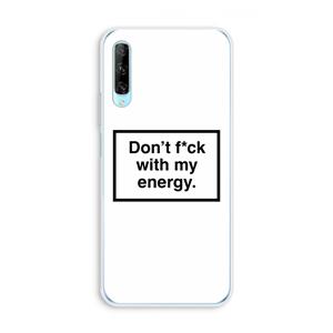 CaseCompany My energy: Huawei P Smart Pro Transparant Hoesje