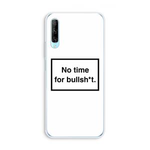 CaseCompany No time: Huawei P Smart Pro Transparant Hoesje