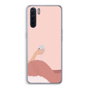 CaseCompany Wine: Oppo A91 Transparant Hoesje
