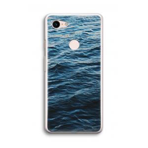 CaseCompany Oceaan: Google Pixel 3 Transparant Hoesje