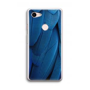 CaseCompany Pauw: Google Pixel 3 Transparant Hoesje