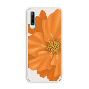 CaseCompany Orange Ellila flower: Huawei P Smart Pro Transparant Hoesje