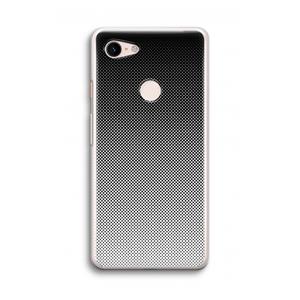 CaseCompany Musketon Halftone: Google Pixel 3 Transparant Hoesje