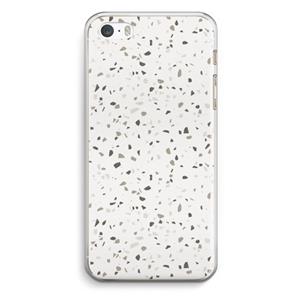 CaseCompany Terrazzo N°14: iPhone 5 / 5S / SE Transparant Hoesje