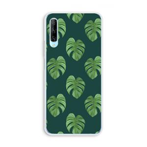 CaseCompany Monstera leaves: Huawei P Smart Pro Transparant Hoesje