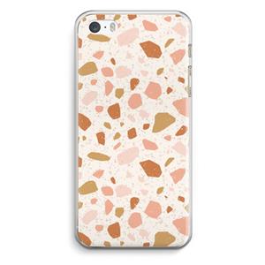 CaseCompany Terrazzo N°18: iPhone 5 / 5S / SE Transparant Hoesje