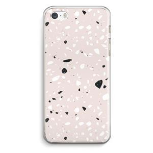 CaseCompany Terrazzo N°20: iPhone 5 / 5S / SE Transparant Hoesje