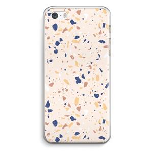 CaseCompany Terrazzo N°23: iPhone 5 / 5S / SE Transparant Hoesje