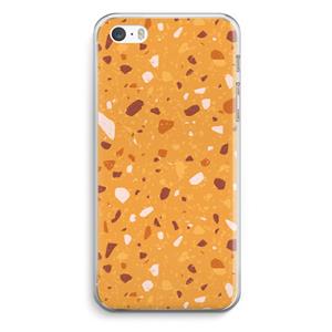 CaseCompany Terrazzo N°24: iPhone 5 / 5S / SE Transparant Hoesje