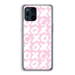 CaseCompany XOXO: Oppo Find X3 Transparant Hoesje