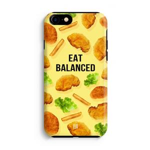 CaseCompany Eat Balanced: iPhone 7 Tough Case