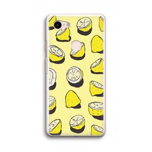 CaseCompany When Life Gives You Lemons...: Google Pixel 3 Transparant Hoesje