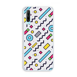 CaseCompany 8-bit N°8: Huawei P Smart Pro Transparant Hoesje