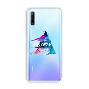 CaseCompany Abstract Spectrum: Huawei P Smart Pro Transparant Hoesje