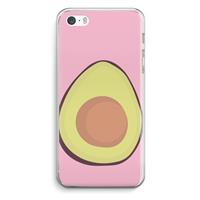 CaseCompany Avocado: iPhone 5 / 5S / SE Transparant Hoesje