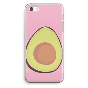 CaseCompany Avocado: iPhone 5 / 5S / SE Transparant Hoesje