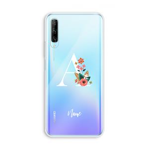 CaseCompany Pink Bouquet: Huawei P Smart Pro Transparant Hoesje