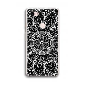 CaseCompany Roses Are Red: Google Pixel 3 Transparant Hoesje