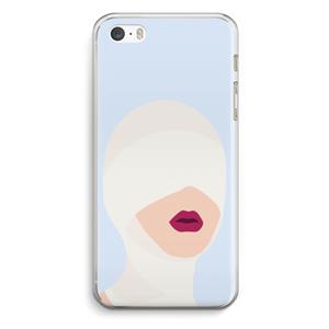 CaseCompany Incognito: iPhone 5 / 5S / SE Transparant Hoesje