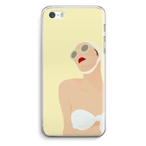 CaseCompany Summer: iPhone 5 / 5S / SE Transparant Hoesje