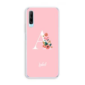 CaseCompany Pink Bouquet: Huawei P Smart Pro Transparant Hoesje