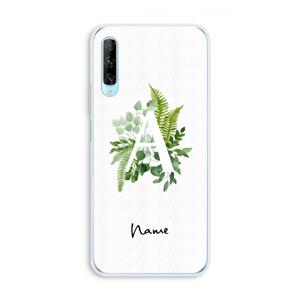 CaseCompany Green Brush: Huawei P Smart Pro Transparant Hoesje