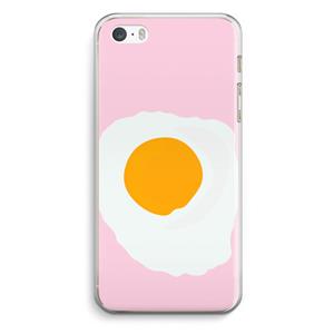 CaseCompany Sunny side up: iPhone 5 / 5S / SE Transparant Hoesje