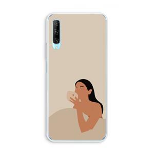 CaseCompany Fresh coffee: Huawei P Smart Pro Transparant Hoesje