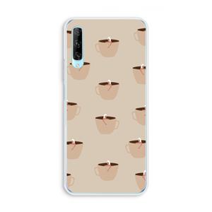 CaseCompany Morning coffee: Huawei P Smart Pro Transparant Hoesje
