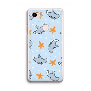 CaseCompany Manta: Google Pixel 3 Transparant Hoesje