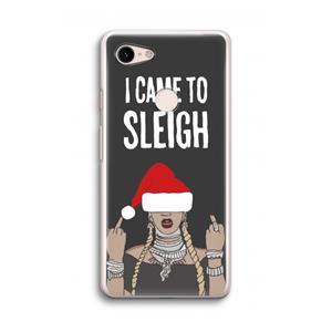 CaseCompany Came To Sleigh: Google Pixel 3 Transparant Hoesje