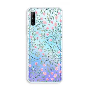 CaseCompany Sierlijke bloemen: Huawei P Smart Pro Transparant Hoesje