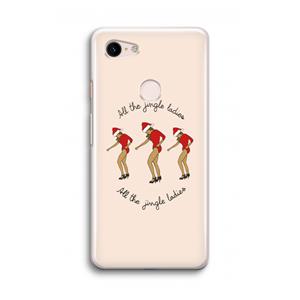 CaseCompany Jingle Ladies: Google Pixel 3 Transparant Hoesje