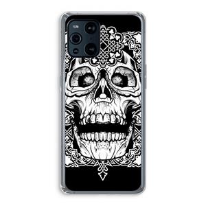CaseCompany Seek & Destroy: Oppo Find X3 Transparant Hoesje