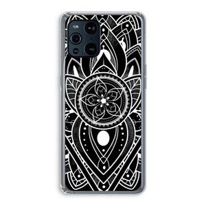 CaseCompany It's Complicated: Oppo Find X3 Transparant Hoesje