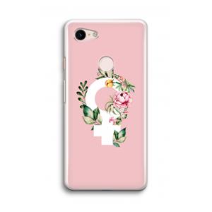 CaseCompany Venus: Google Pixel 3 Transparant Hoesje