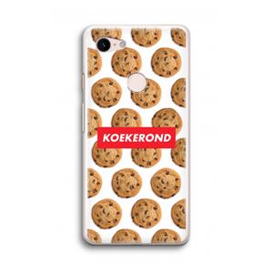 CaseCompany Koekerond: Google Pixel 3 Transparant Hoesje