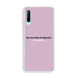 CaseCompany gij beslist: Huawei P Smart Pro Transparant Hoesje