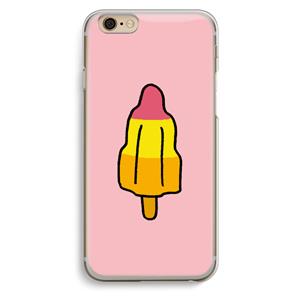 CaseCompany Raketijsje: iPhone 6 / 6S Transparant Hoesje