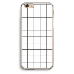 CaseCompany Rooster: iPhone 6 / 6S Transparant Hoesje